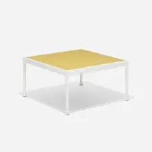 Richard Schultz, 1966 coffee table, 1966, enameled aluminum, enameled steel