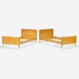 Clifford Pascoe, Twin beds, pair, c. 1955, birch plywood