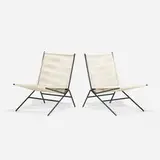 Allan Gould, Lounge chairs, pair