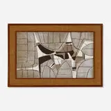 Clyde Burt, Untitled (wall plaque)