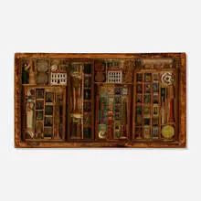 Barry Cohen, Village Construction, c. 1986, mixed media construction