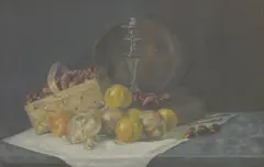 O... S..., Untitled, oil on canvas 51 x 76.5cm
