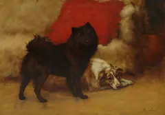 Maud Earl, Untitled, oil on canvas 97 x 138cm Provenance: From a Suffolk country house.