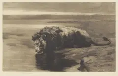 Untitled by Herbert Dicksee, after his own watercolour, sold Sep 2021