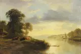 George Cole, Untitled, oil on canvas 83 x 119cm