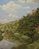 Henry Louyot, Untitled, oil on canvas 100 x 81cm