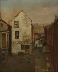 Charles E. Shaw, Untitled, oil on canvas 61.5 x 51cm