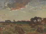 David Alison, Untitled, oil on board 31 x 41cm .