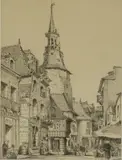 Edwin William Sandys, Untitled, pencil