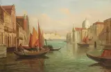Alfred Pollentine, Untitled, oil on canvas 50.5 x 76cm (2)