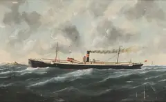 Édouard Adam, Untitled, oil on canvas 60 x 92cm