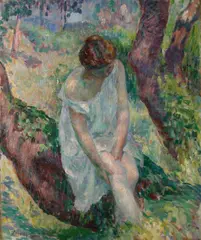 Henri Lebasque, La baigneuse, St. Tropez, 1906, oil on canvas