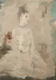 Dietz Edzard, Jeune fille