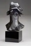 David Aronson, Warrior, 1993, bronze with dark brown patina