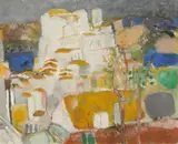 Paul Guiramand, Bomarzo, c. 1960, oil on canvas