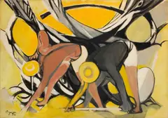 Édouard Pignon, Untitled, 1950, oil on canvas