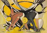 Édouard Pignon, Untitled, 1950, oil on canvas