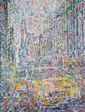 Kyu-nam Han, 34th Street, 2006 - 2008, acrylic on canvas