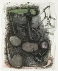 Elizabeth Murray, Spring, 1990, gouache and ink on paper