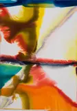Phenomena Shooting the Sun by Paul Jenkins, 1978, watercolor on paper, sold May 2008
