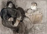 Jose Luis Cuevas, Autorretrato con futbolistas
