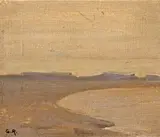 Soft Shore by Granville Redmond, oil on canvas on board, sold Apr 2008
