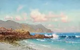 A Coastal View by Charles Dorman Robinson, oil on canvas, offered Apr 2008
