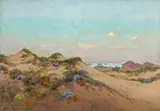 Charles Dorman Robinson, Summer Sand Dunes, 1919, oil on canvas