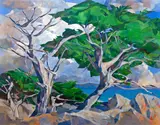 Francis J. McComas, 17 Mile Drive, oil on canvas
