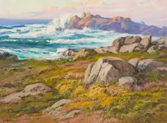 Lucas Point by Albert Thomas Derome, 1959, oil on masonite, sold Apr 2008