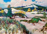 Harry H. Osgood, Indiana Dunes, 1922, oil on canvas