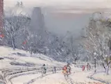 Johann Berthelsen, Central Park in the Winter