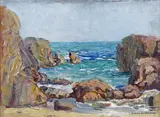 Joseph Kleitsch, The Inlet, Laguna