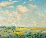 Granville S. Redmond, Antelope Valley, oil on canvas