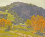 Thanksgiving at San Juan Capistrano by Edgar Alwin Payne, oil on canvas, offered Apr 2008