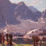 Home of Golden Trout, Sierras by Edgar Alwin Payne, oil on canvas, offered Apr 2008