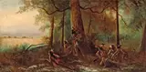 A. D. M. Cooper, Protecting the Land, oil on canvas