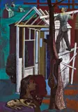Peppino Mangravite, Music on the Rooftops, oil on canvas