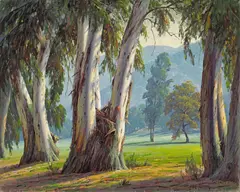 Griffith Park by Paul Grimm, oil on canvas, sold Apr 2008