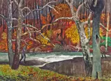 Millard Sheets, Pennsylvania Stream