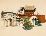 Dong Kingman, Movie Set
