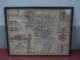 John Speede, A Map of Darbieshire...