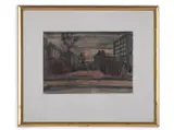 František Hudeček, A City Landscape