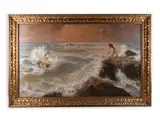 Beneš Knüpfer, Mermaids, Oil on canvas