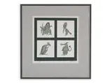 Adolf Born, Four Animals, Second half of the 20th century, Lithography, paper