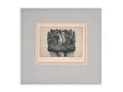 Lady Godiva by Albín Brunovský, 1981, Etching, drypoint, mezzatinta, paper, sold Oct 2021