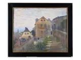 Jaroslav Malínský, City Panorama, 1919, Oil on canvas