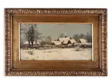 Ludvig Munthe, A Snowy Village