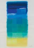Heinz Mack, Tage am Meer, 1996, Farbserigrafie auf Bütten