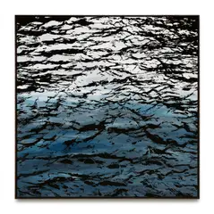Sven Drühl, "S.D.C.G.T. (Oil) V", 2020, Öl und Lack auf Leinwand